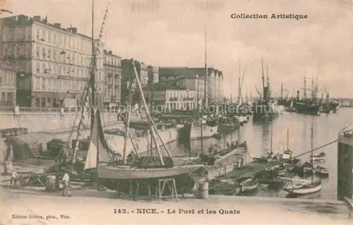 AK / Ansichtskarte NICE   Nizza 06 Alpes-Maritimes Le Port et les Quais
