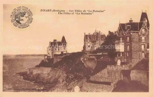 AK / Ansichtskarte DINARD 35 Ille-et-Vilaine Les Villas de La Malouine