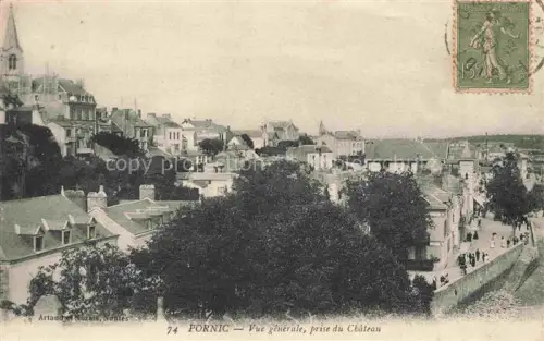AK / Ansichtskarte PORNIC 44 Loire-Atlantique Vue generale prise du Chateau