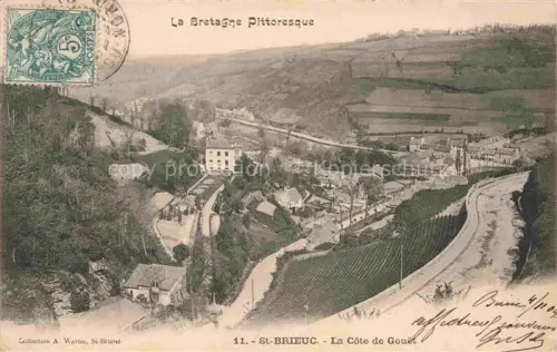 AK / Ansichtskarte St-Brieuc St-Brieux 22 Cotes-d Armor La Cote de Gouet
