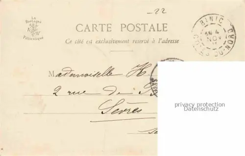 AK / Ansichtskarte St-Brieuc St-Brieux 22 Cotes-d Armor La Cote de Gouet