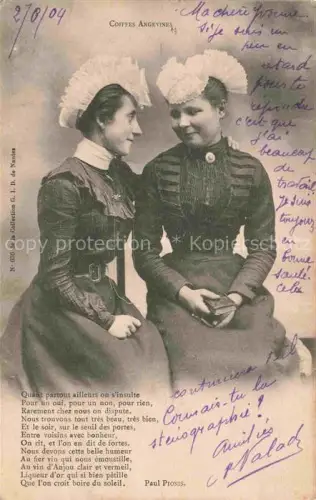 AK / Ansichtskarte ANGERS 49 Maine-et-Loire Coiffes Angevines