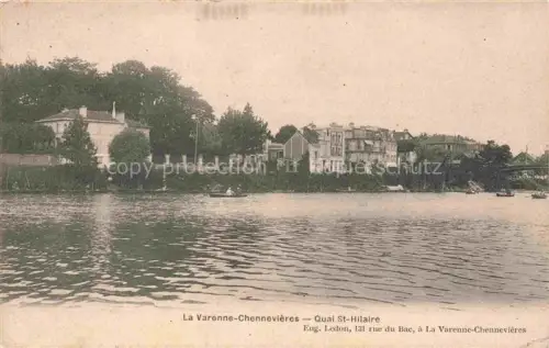 AK / Ansichtskarte La Varenne-Chennevieres 94 Val-de-Marne Quai St Hilaire