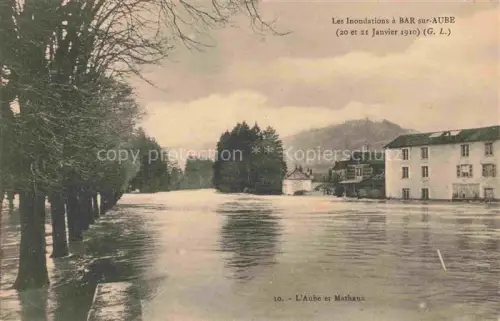 AK / Ansichtskarte Bar-sur-Aube 10 Aube L'Aube et Mathaux