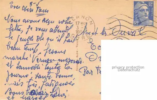 AK / Ansichtskarte Vernon  Evreux 27 Eure Vue sur le vieux Pont