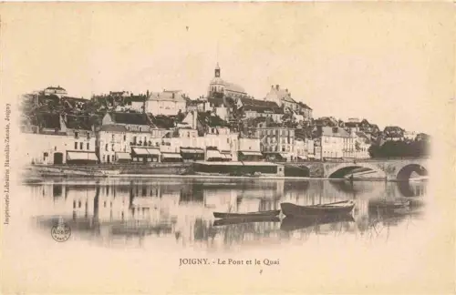 AK / Ansichtskarte Joigny Auxerre 89 Yonne Le Pont et le Quai