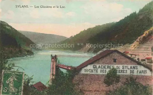 AK / Ansichtskarte Sylans Nantua 01 Ain Les Glacieres et le Lac