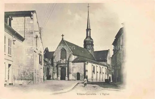AK / Ansichtskarte Villers-Cotterets SOIssONS 02 Aisne Eglise