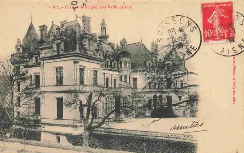AK / Ansichtskarte Soupir Soissons 02 Aisne Chateau de Soupir pres Vailly