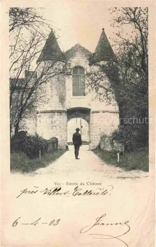 AK / Ansichtskarte Vex Herens VS Entree du Chateau