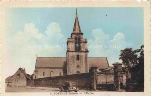 AK / Ansichtskarte Voyenne LAON 02 Aisne Eglise