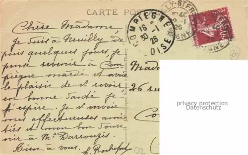 AK / Ansichtskarte Neuilly-Saint-Front Chateau-Thierry 02 Aisne Hotel de Ville