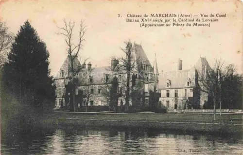 AK / Ansichtskarte Marchais LAON 02 Aisne Chateau de Marchais Bati au XVIe siecle par le Cardinal de Lorraine