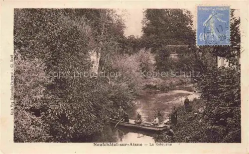 AK / Ansichtskarte Neufchatel-sur-Aisne LAON 02 Aisne La Retourne
