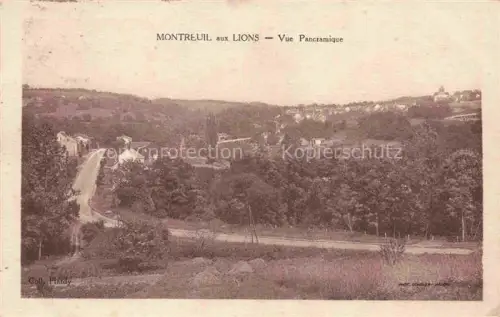 AK / Ansichtskarte Montreuil-aux-Lions Chateau-Thierry 02 Aisne Vue Panoramique