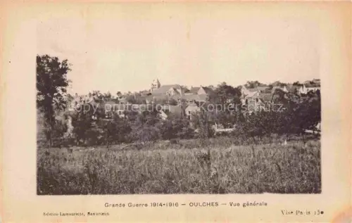 AK / Ansichtskarte Oulches-la-Vallee-Foulon LAON 02 Aisne Vue generale