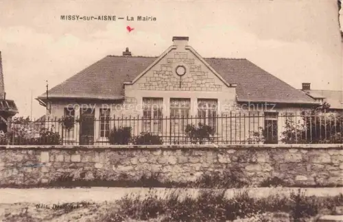 AK / Ansichtskarte Missy-sur-Aisne Soissons 02 Aisne La Mairie