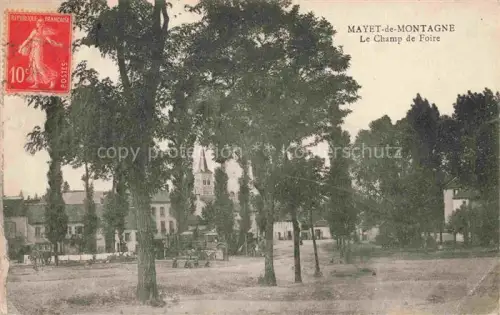 AK / Ansichtskarte Mayet-de-Montagne Le VICHY 03 Allier Le Champ de Foire