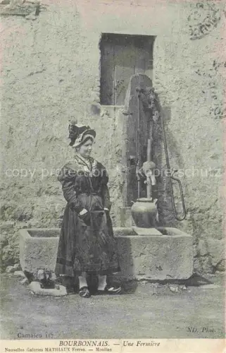 AK / Ansichtskarte Moulins  03 Allier Bourbonais Une Fermiere