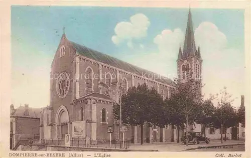 AK / Ansichtskarte Dompierre-sur-Besbre Moulins 03 Allier Eglise