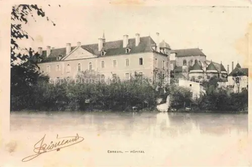 AK / Ansichtskarte Ebreuil Montlucon 03 Allier Hopital