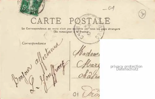 AK / Ansichtskarte BOURG -EN BREssE 01 Ain La Rue Notre Dame