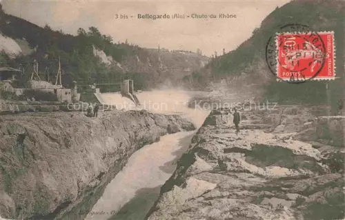 AK / Ansichtskarte Bellegarde-sur-Valserine Nantua 01 Ain Chute du Rhone