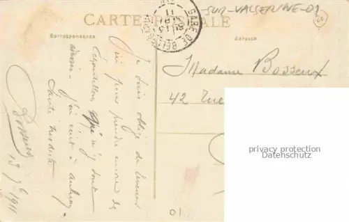 AK / Ansichtskarte Bellegarde-sur-Valserine Nantua 01 Ain Chute du Rhone