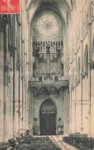AK / Ansichtskarte Orgel Kirchenorgel Organ Orgue Amiens La Cathedrale Les Orgues  