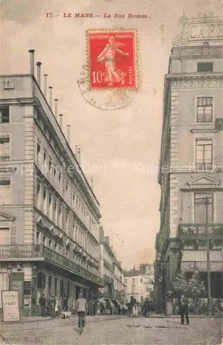 AK / Ansichtskarte LE MANS 72 Sarthe Rue Dumas