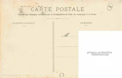 AK / Ansichtskarte Mont-Dore-les-Bains Clermont-Ferrand 63 Puy-de-Dome La Rue Ramond et l'Etablissement