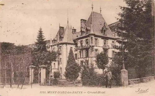 AK / Ansichtskarte Mont-Dore-les-Bains Clermont-Ferrand 63 Puy-de-Dome Grand Hôtel