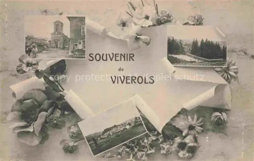 AK / Ansichtskarte Viverols AMBERT 63 Puy-de-Dome Vue générale Eglise