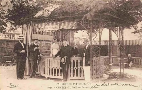 AK / Ansichtskarte Chatel-Guyon Chatelguyon 63 Puy-de-Dome Buvette Yvonne