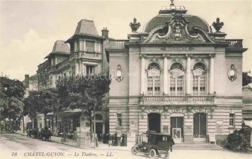 AK / Ansichtskarte Chatel-Guyon Chatelguyon 63 Puy-de-Dome Le Théâtre