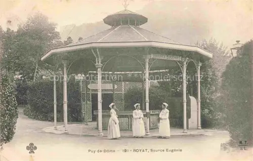 AK / Ansichtskarte Royat-les-Bains Clermont-Ferrand 63 Puy-de-Dome Source Eugénie