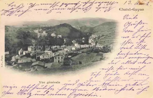 AK / Ansichtskarte Chatel-Guyon Chatelguyon 63 Puy-de-Dome Vue générale
