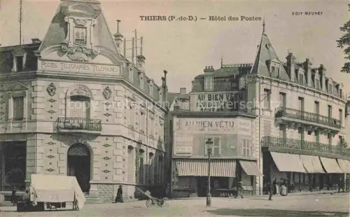 AK / Ansichtskarte THIERS 63 Puy-de-Dome Hôtel des Postes