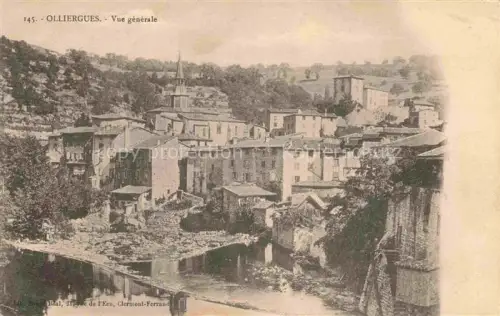 AK / Ansichtskarte Olliergues AMBERT 63 Puy-de-Dome Vue générale