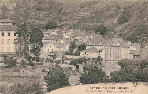 AK / Ansichtskarte Volvic Riom 63 Puy-de-Dome Vue sur les écoles