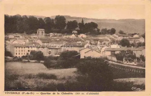 AK / Ansichtskarte Viverols AMBERT 63 Puy-de-Dome Quartier de la Chênelète