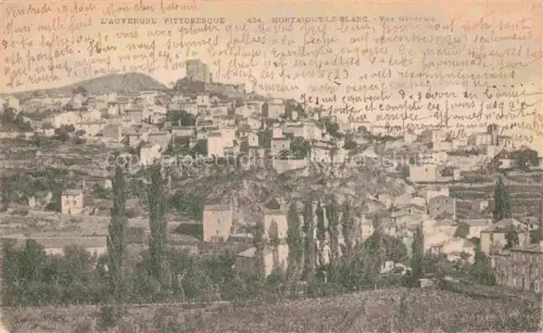 AK / Ansichtskarte Montaigut-le-Blanc Gueret 23 Creuse Vue générale