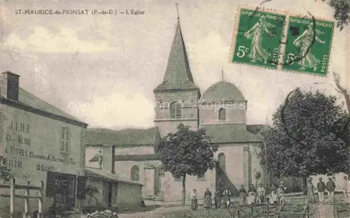 AK / Ansichtskarte St-Maurice-de-Pionsat RIOM 63 Puy-de-Dome Eglise