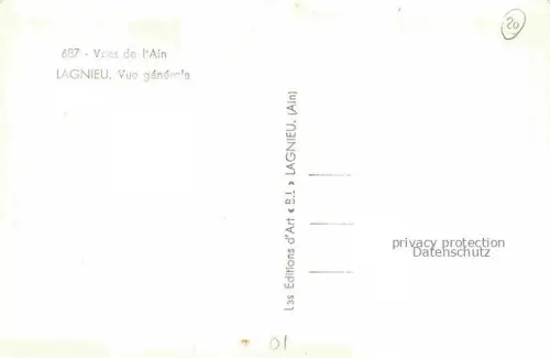 AK / Ansichtskarte Lagnieu Belley 01 Ain Vue generale