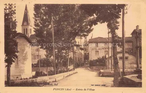 AK / Ansichtskarte Poncin Nantua 01 Ain Entree du Village