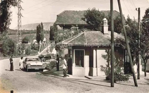 AK / Ansichtskarte Pougny GEX 01 Ain La frontiere Franco Suisse Bureau Fiscal Francais