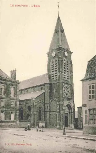 AK / Ansichtskarte Le Nouvion-en-Thierache Vervins 02 Aisne Eglise