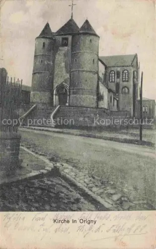 AK / Ansichtskarte Origny-en-Thierache Vervins 02 Aisne Eglise