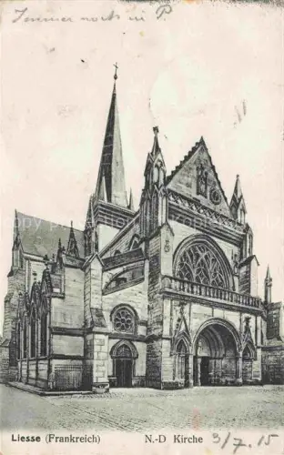 AK / Ansichtskarte Liesse-Notre-Dame LAON 02 Aisne Eglise Notre Dame