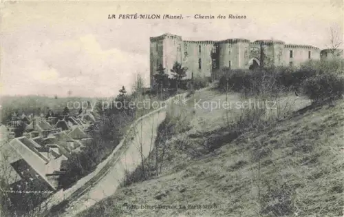 AK / Ansichtskarte La Ferte-Milon Chateau-Thierry 02 Aisne Chemin des Ruines